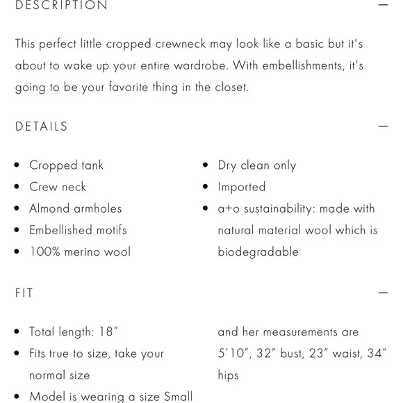 New Alice and Olivia Amity embellished cropped tank - Picture 11 of 12